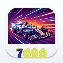 7696